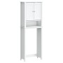 Mueble para inodoro BERG madera maciza blanco 60x27x164,5 cm de , Muebles de baño - Ref: Foro24-358554, Precio: 168,67 €, Des...