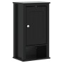Mueble de pared baño BERG madera maciza pino negro 40x27x71,5cm de , Muebles de baño - Ref: Foro24-358549, Precio: 78,03 €, D...