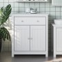 Mueble de baño BERG madera maciza de pino blanco 69,5x34x80 cm de , Muebles de baño - Ref: Foro24-358542, Precio: 161,67 €, D...