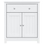 Mueble de baño BERG madera maciza de pino blanco 69,5x34x80 cm de , Muebles de baño - Ref: Foro24-358542, Precio: 161,67 €, D...