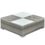 Set de muebles de jardín 8 pzas y cojines ratán sintético gris de vidaXL, Conjuntos de jardín - Ref: Foro24-42746, Precio: 95...