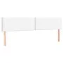 Headboards 2 units of white synthetic leather 80x5x78/88 cm by , Headboards and footboards - Ref: Foro24-345953, Price: 70,33...