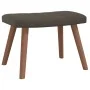 Entspannungssessel mit dunkelgrauem Samthocker von , Sessel - Ref: Foro24-327667, Preis: 122,80 €, Rabatt: %