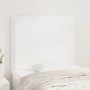 Cabeceros 2 unidades de cuero sintético blanco 80x5x78/88 cm de , Cabeceros y pies de cama - Ref: Foro24-3116265, Precio: 56,...