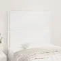 Kopfteile 2 Einheiten aus weißem Kunstleder 80x5x78/88 cm von , Kopf- und Fußteile - Ref: Foro24-3116265, Preis: 70,33 €, Rab...