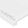 Headboards 4 units of white synthetic leather 100x5x78/88 cm by , Headboards and footboards - Ref: Foro24-3116301, Price: 93,...