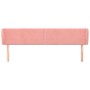 Cabecero de terciopelo rosa 183x23x78/88 cm de , Cabeceros y pies de cama - Ref: Foro24-3117069, Precio: 58,49 €, Descuento: %