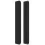 Headboard with black synthetic leather ears 163x16x118/128 cm by , Headboards and footboards - Ref: Foro24-3119536, Price: 11...
