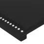Headboard with black synthetic leather ears 163x16x118/128 cm by , Headboards and footboards - Ref: Foro24-3119536, Price: 11...