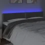 Dunkelgraues Samtkopfteil mit LED 180x5x78/88 cm von , Kopf- und Fußteile - Ref: Foro24-3121533, Preis: 54,45 €, Rabatt: %