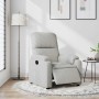 Sillón reclinable eléctrico tela de microfibra gris claro en Sillones | Comprar online en Foru.es