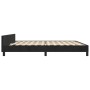 Estructura de cama con cabecero de terciopelo negro 200x200 cm de , Camas y somieres - Ref: Foro24-3125716, Precio: 208,58 €,...