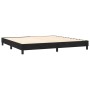 Cama box spring con colchón terciopelo negro 200x200 cm de , Camas y somieres - Ref: Foro24-3130921, Precio: 560,40 €, Descue...