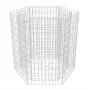 Arriate hexagonal de gaviones 100x90x100 cm de vidaXL, Maceteros y jardineras - Ref: Foro24-142533, Precio: 74,63 €, Descuent...