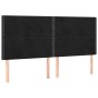 Cama box spring con colchón terciopelo negro 200x200 cm de , Camas y somieres - Ref: Foro24-3132641, Precio: 621,70 €, Descue...