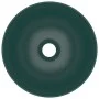 Dark green ceramic round bathroom sink by , Sinks - Ref: Foro24-146981, Price: 65,63 €, Discount: %