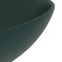 Dark green ceramic round bathroom sink by , Sinks - Ref: Foro24-146981, Price: 65,63 €, Discount: %