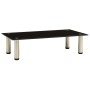 Mueble para TV de vidrio templado negro 60x35x17 cm de , Muebles TV - Ref: Foro24-322761, Precio: 40,45 €, Descuento: %