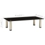 Mueble para TV de vidrio templado negro 60x35x17 cm de , Muebles TV - Ref: Foro24-322761, Precio: 40,45 €, Descuento: %