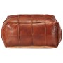 Puf marrón 60x60x30 cm cuero auténtico de cabra de , Otomanas - Ref: Foro24-248132, Precio: 152,21 €, Descuento: %