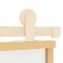 Goldene Schiebetür aus satiniertem ESG-Glas und Aluminium von , Türen für zu Hause - Ref: Foro24-155189, Preis: 187,80 €, Rab...