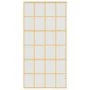 Goldene Schiebetür aus satiniertem ESG-Glas und Aluminium von , Türen für zu Hause - Ref: Foro24-155177, Preis: 193,95 €, Rab...