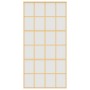 Puerta corredera dorada de vidrio ESG esmerilado y aluminio de , Puertas para el hogar - Ref: Foro24-155177, Precio: 191,19 €...