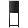 Mueble para inodoro BERG madera maciza negro 60x27x164,5 cm de , Muebles de baño - Ref: Foro24-358555, Precio: 145,91 €, Desc...