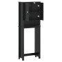 Mueble para inodoro BERG madera maciza negro 60x27x164,5 cm de , Muebles de baño - Ref: Foro24-358555, Precio: 145,91 €, Desc...
