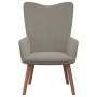 Sillón de relax de terciopelo gris claro de , Sillones - Ref: Foro24-327655, Precio: 97,54 €, Descuento: %