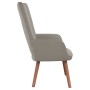 Sillón de relax de terciopelo gris claro de , Sillones - Ref: Foro24-327655, Precio: 97,54 €, Descuento: %
