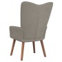 Sillón de relax de terciopelo gris claro de , Sillones - Ref: Foro24-327655, Precio: 97,54 €, Descuento: %