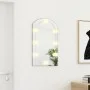 Espejo con luces LED vidrio arco 70x40 cm de , Espejos - Ref: Foro24-3102977, Precio: 40,37 €, Descuento: %