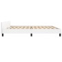 Estructura de cama cabecero cuero sintético blanco 200x200 cm de , Camas y somieres - Ref: Foro24-3125531, Precio: 226,67 €, ...