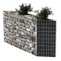 Cesta de muro de gaviones acero galvanizado 120x30x100 cm de vidaXL, Paneles de vallas - Ref: Foro24-142539, Precio: 64,86 €,...