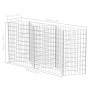 Cesta de muro de gaviones acero galvanizado 120x30x100 cm de vidaXL, Paneles de vallas - Ref: Foro24-142539, Precio: 64,86 €,...