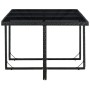 Set comedor de jardín 11 piezas y cojines ratán sintético negro de vidaXL, Conjuntos de jardín - Ref: Foro24-42547, Precio: 9...