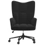 Black velvet recliner by , Armchairs - Ref: Foro24-328178, Price: 163,94 €, Discount: %