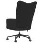 Black velvet recliner by , Armchairs - Ref: Foro24-328178, Price: 163,94 €, Discount: %