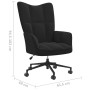 Sillón de relax de terciopelo negro de , Sillones - Ref: Foro24-328178, Precio: 113,93 €, Descuento: %