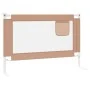 Sicherheitsgeländer für Jungen taupe Stoff 100x25 cm von , Sicherheitsgeländer - Ref: Foro24-10217, Preis: 30,61 €, Rabatt: %