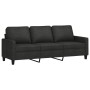 Juego de sofás con cojines 2 piezas tela negro de , Sofás - Ref: Foro24-3201464, Precio: 575,21 €, Descuento: %