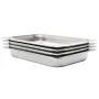 Bandejas Gastronorm 4 unidades GN 1/1 65 mm acero inoxidable de , Cubetas para mesas de vapor - Ref: Foro24-50880, Precio: 56...