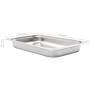 Bandejas Gastronorm 4 unidades GN 1/1 65 mm acero inoxidable de , Cubetas para mesas de vapor - Ref: Foro24-50880, Precio: 56...