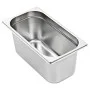 Bandejas Gastronorm 4 unidades GN 1/3 150 mm acero inoxidable de , Cubetas para mesas de vapor - Ref: Foro24-50896, Precio: 6...