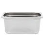 Bandejas Gastronorm 4 unidades GN 1/3 150 mm acero inoxidable de , Cubetas para mesas de vapor - Ref: Foro24-50896, Precio: 6...