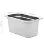 Bandejas Gastronorm 4 unidades GN 1/3 150 mm acero inoxidable de , Cubetas para mesas de vapor - Ref: Foro24-50896, Precio: 6...