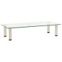 Mueble para TV de vidrio templado transparente 80x35x17 cm de , Muebles TV - Ref: Foro24-322766, Precio: 48,48 €, Descuento: %