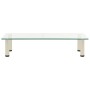 Mueble para TV de vidrio templado transparente 80x35x17 cm de , Muebles TV - Ref: Foro24-322766, Precio: 48,48 €, Descuento: %