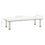 Mueble para TV de vidrio templado transparente 80x35x17 cm de , Muebles TV - Ref: Foro24-322766, Precio: 48,48 €, Descuento: %